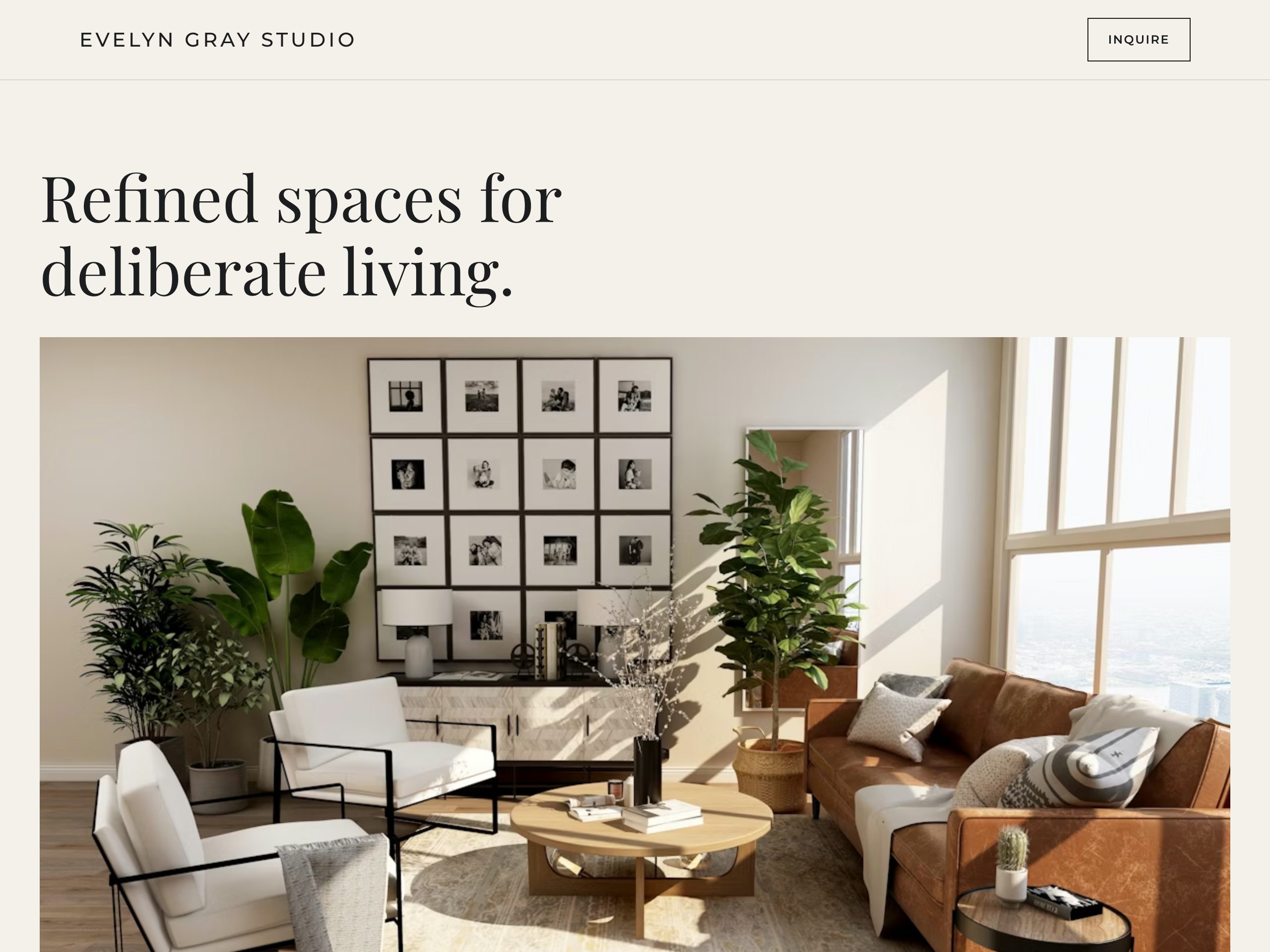 Evelyn Gray Studio — built with Nanopage