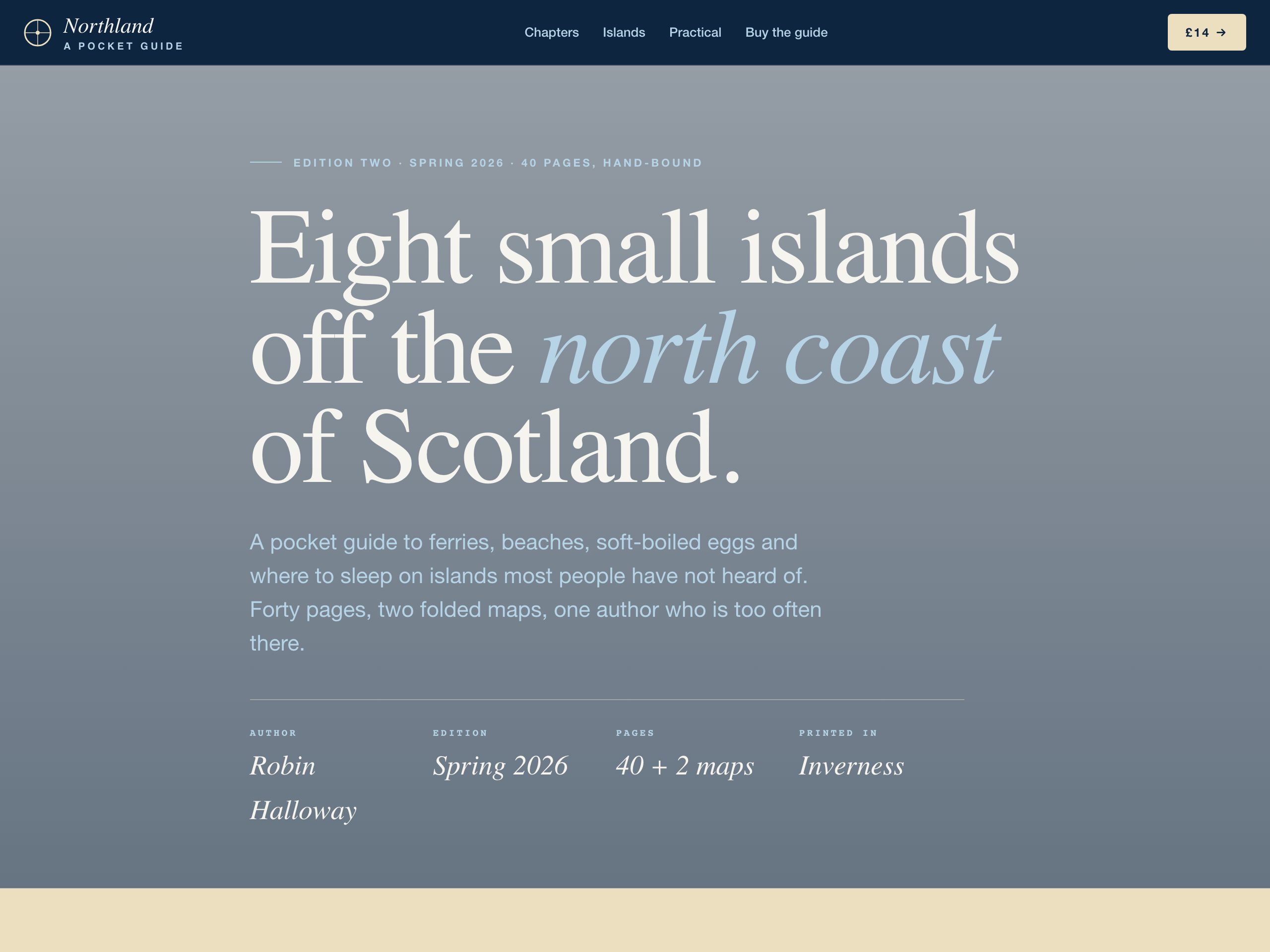 Northland — built with Nanopage